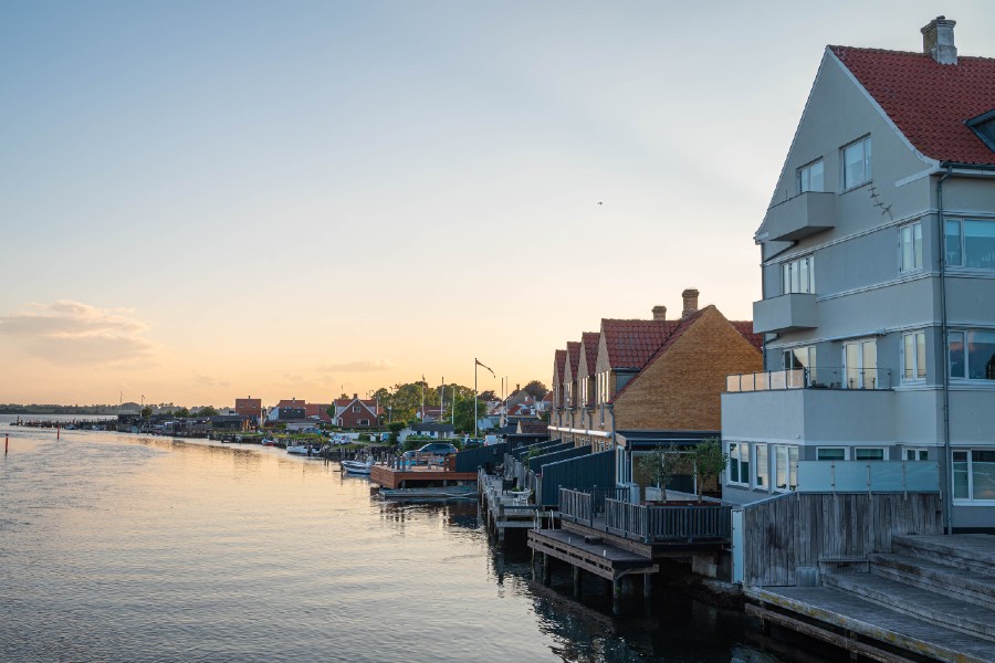 tømrerfirma i Kerteminde havnen i Kerteminde